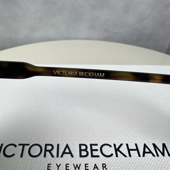 Victoria Beckham Tortoiseshell Cat Eye Sunglasses with Gradient Green Lenses main image 6